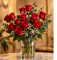 Roses en vase