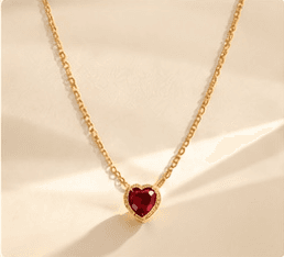 Collier cœur